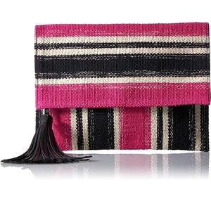 NWOT Rebecca Minkoff woven clutch